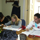 clase estudiando