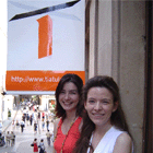 rosa y alumna